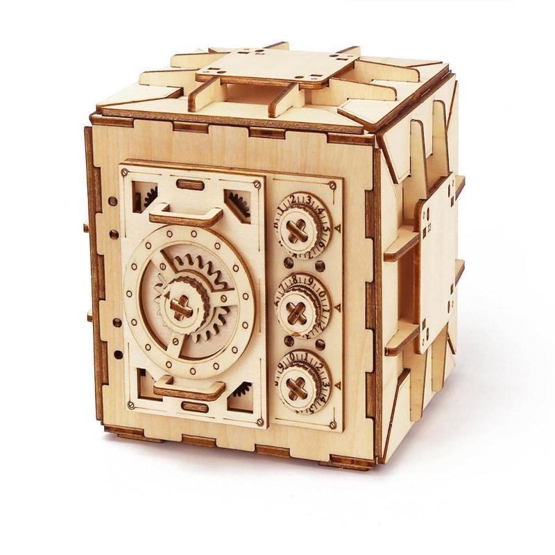 1 Juego Kits de Construcción de Modelos DIY con Puzzles Mecánicos Carrera en Espiral Puzzle 3D de Madera Juguete para Adultos y Adolescentes