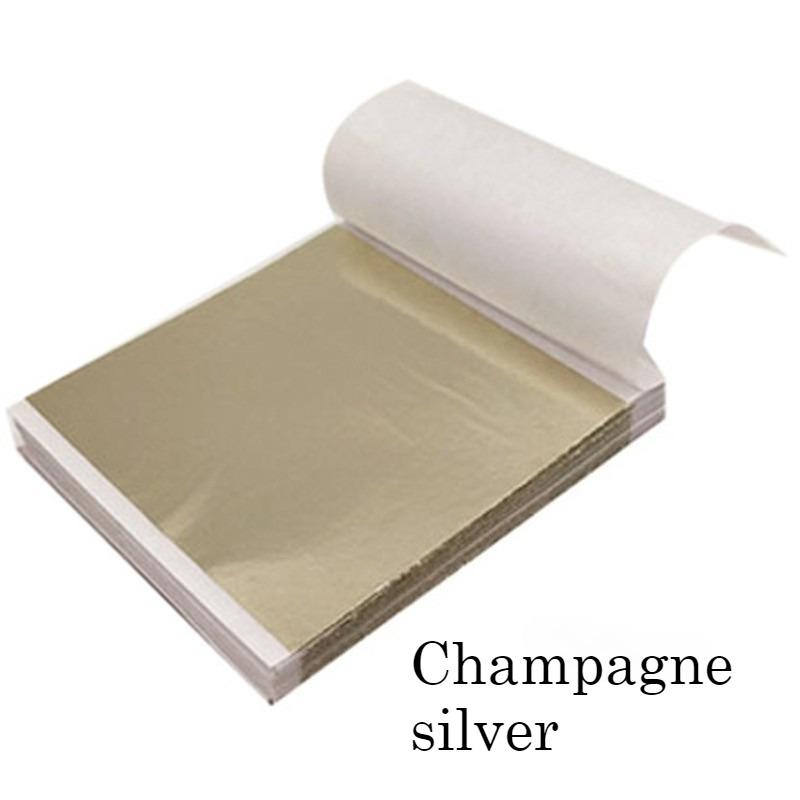 High Quality Gold/silver Foil Paper 9 * 9CM, Color, Buddha Statue Hotel Decoration Supplies, Furniture DIY Crafts Gold Foil Paper, Nail Art Supplies