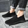 Men Fashion Casual Shoes Slip On Men Loafers Driving Shoes Flats Plus Size 39-48
