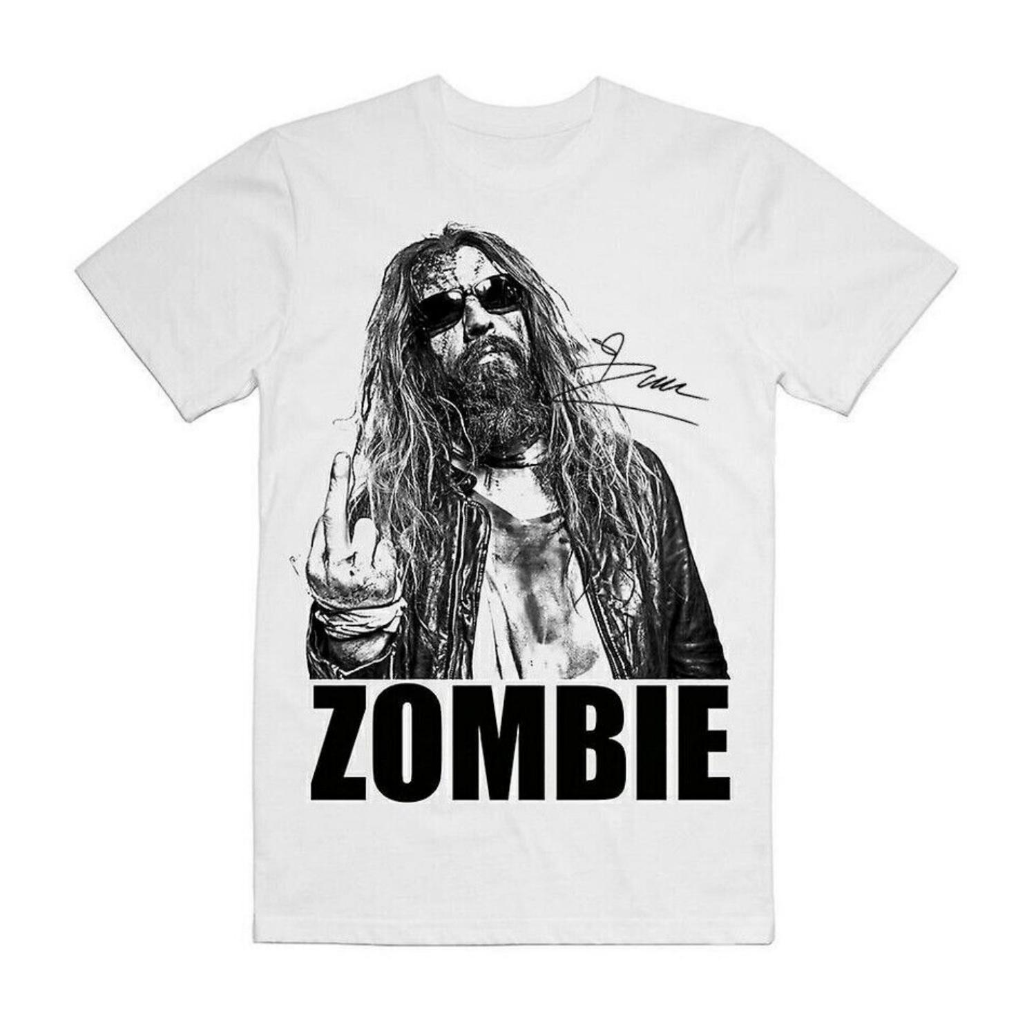 РАСПРОДАЖА Rob Zombie Zero F Given Ever Белая Футболка Классическая Смешная Унисекс Футболка S