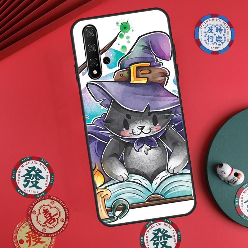 Magic Cat The Witches For Huawei Nova 11 Pro 9 10 SE Y70 Y60 Y90 Y61 Y91 Y73 Y72 12s 12i 11i 8i P30 P40 Lite Case