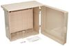 Mirai Industry Wall Box, Roofed, Horizontal Type, Effective Depth 106cm, Beige, 1 Piece, WB-12AJ