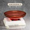 Fruit Plate, Living Room, Household Coffee Table, Fruit Basket, Snack Placement Plate, Light Luxury, Premium Candy Plate, Fruit Basin.