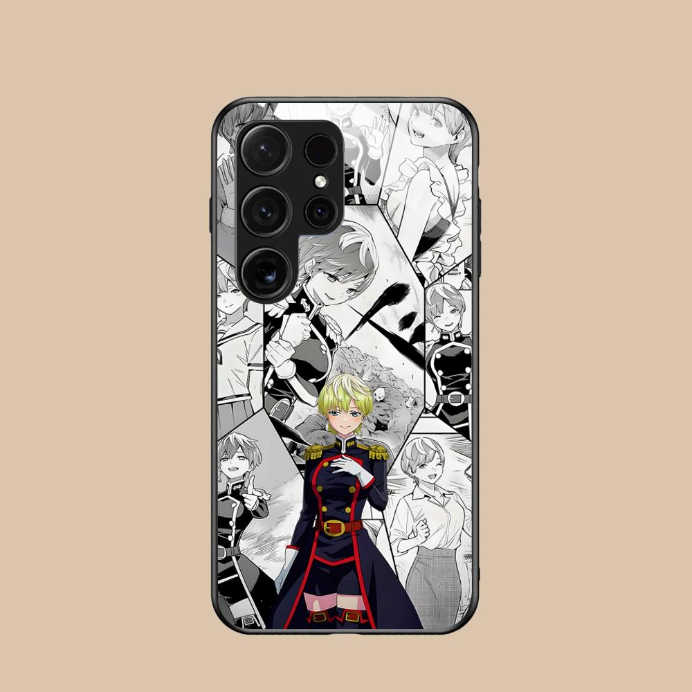 

Mato seihei no slave Tenka Izumo Стеклянный чехол для мобильного телефона для Samsung Galaxy A56 55 54 53 52 51 36 35 34 23 16 15 5G Цветной Galaxy A16