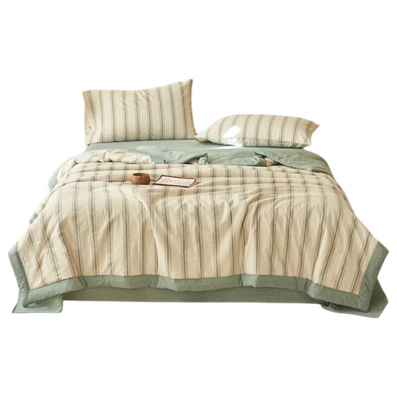 Yalu Cotton Linen Summer Quilt