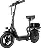 Monopattino Elettrico per Adulti da 500W, Fuoristrada 25km/h, E-Scooter con Motore Brushless per Pendolarismo