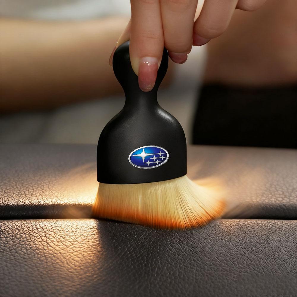 Car Bristle Auto Cleaning Soft Brush Dashboard Air Vent For Subaru Crosstrek Forester Outback Impreza BRZ WRX Ascent Valve Cap Y11