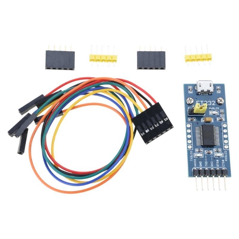 MultiFunction FT232 USB to UART Serial Port Module Adapter for Serial Expansion And Data Acquisition