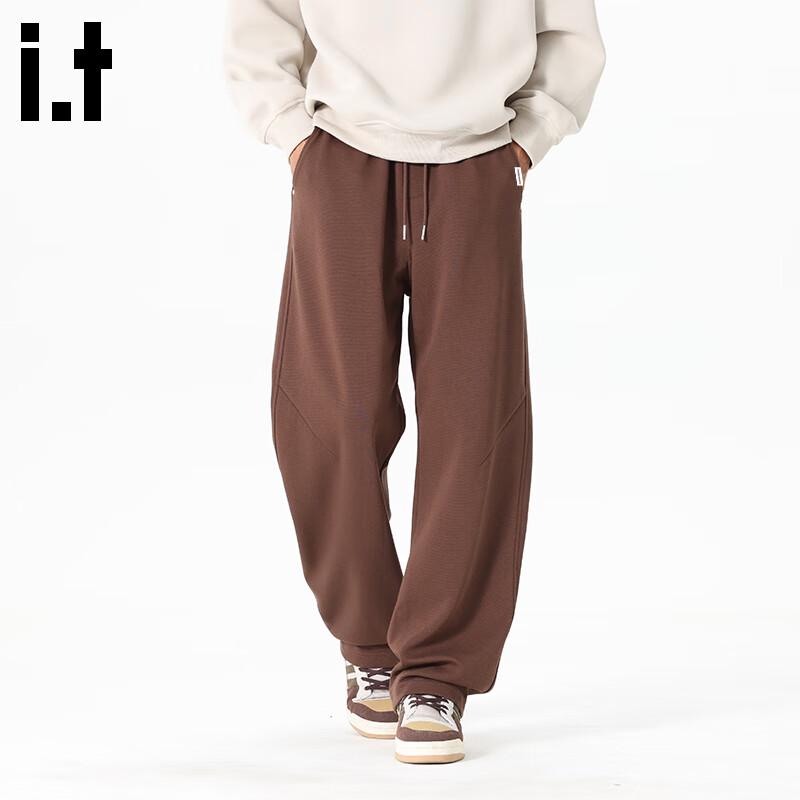 Fingercroxxit Men's Loose Fit Curved Blade Casual Pants