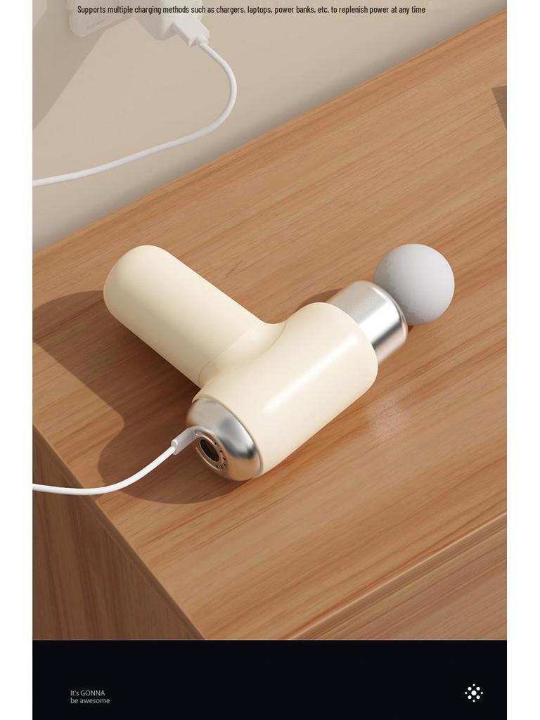 Mini Fascia Massager: Professional-Grade Muscle Relaxation for Neck and Body, Suitable for Men and Women.