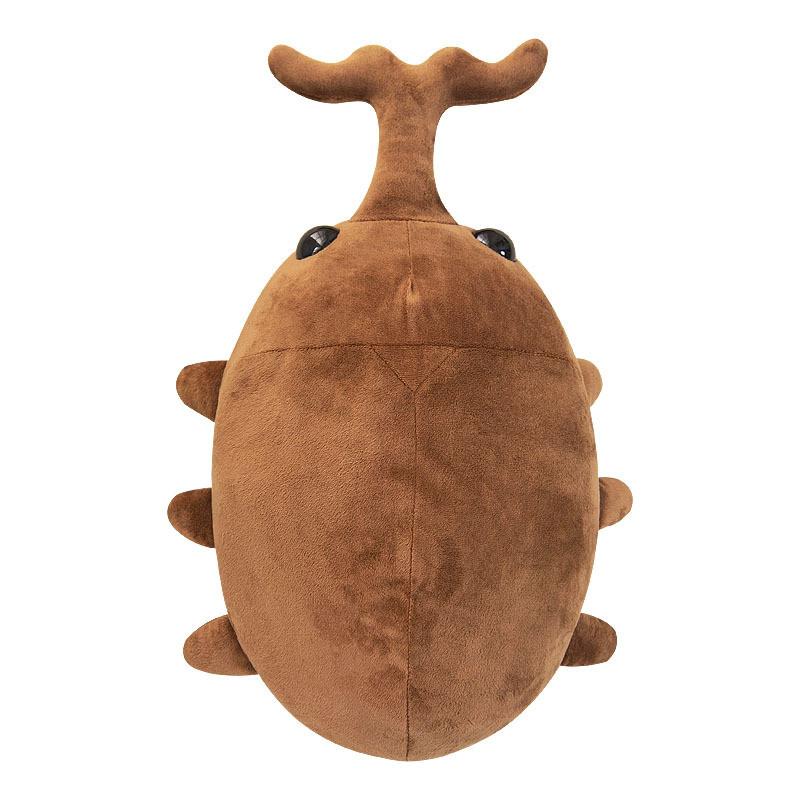 Animal Plush Toy Pillow With Short Pile Fabric For Kids Bed Decor