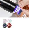 1Pcs Handheld UV Lamp Nail Art Press Light Clear Jelly Silicone Stamper Head With Quick Dry Portable Manicure Lamp+Stamper Tool