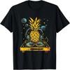 Pineapple Music DJ Space Turntable DJ Pineapple Fruits EDM T-Shirt