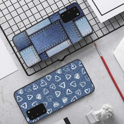 Handyhülle mit Jeans-Print für Samsung S10 21 20 9 8 plus lite S20 UlTRA 7edge