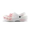 Classic Clog Ice Glutinous Sweet Wine Gift Bag Hand-painted Sweet Girly Hole Shoes Unisex Pink