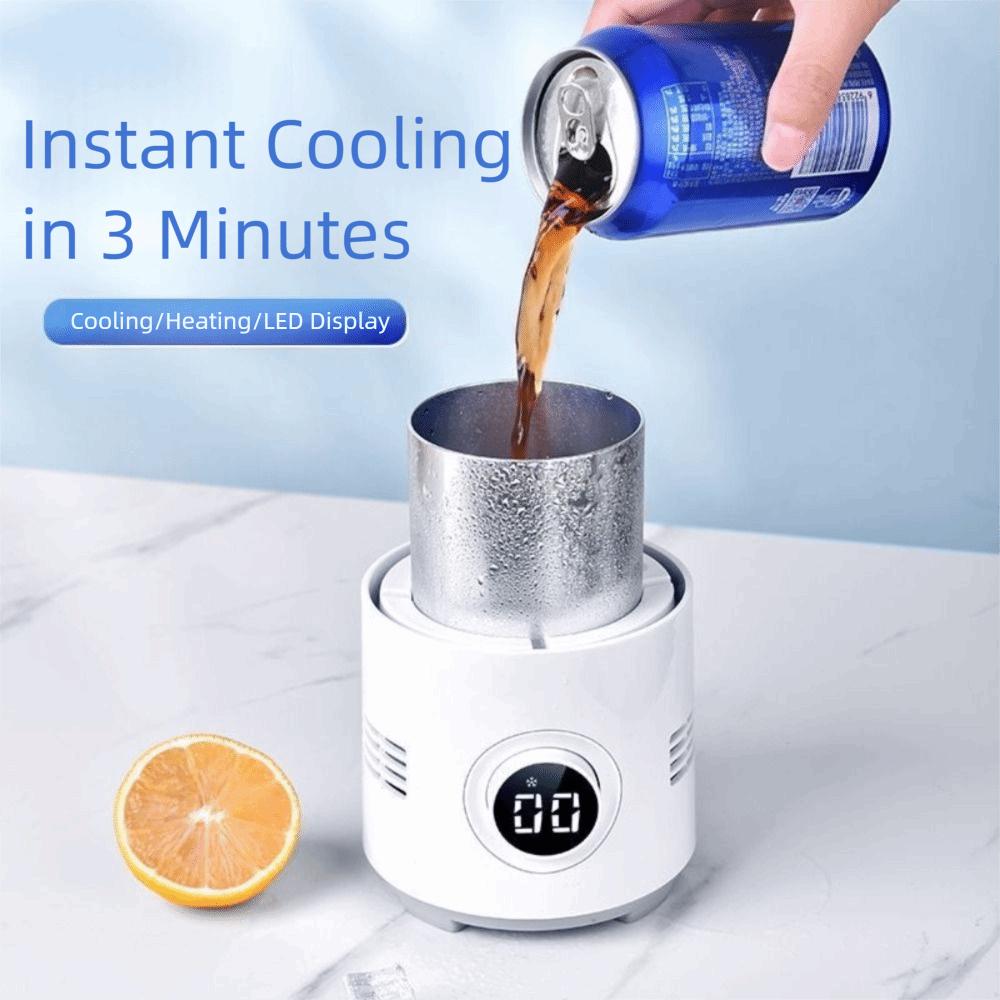 Fast Cooling 2 In 1 Drinks Cup USB Powered Dual-purpose Coffee Mug Warmer Constant Temperature Portable Design
