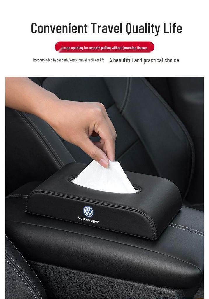 Kompatible Leder-Taschentuchbox für Lingbao BOX/Uni/COCO Autoinnenräume