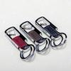 Portachiavi Metallico Multifunzione: Appeso in vita, Anello per auto, Ciondolo, Apribottiglie, Regalo con logo personalizzato.