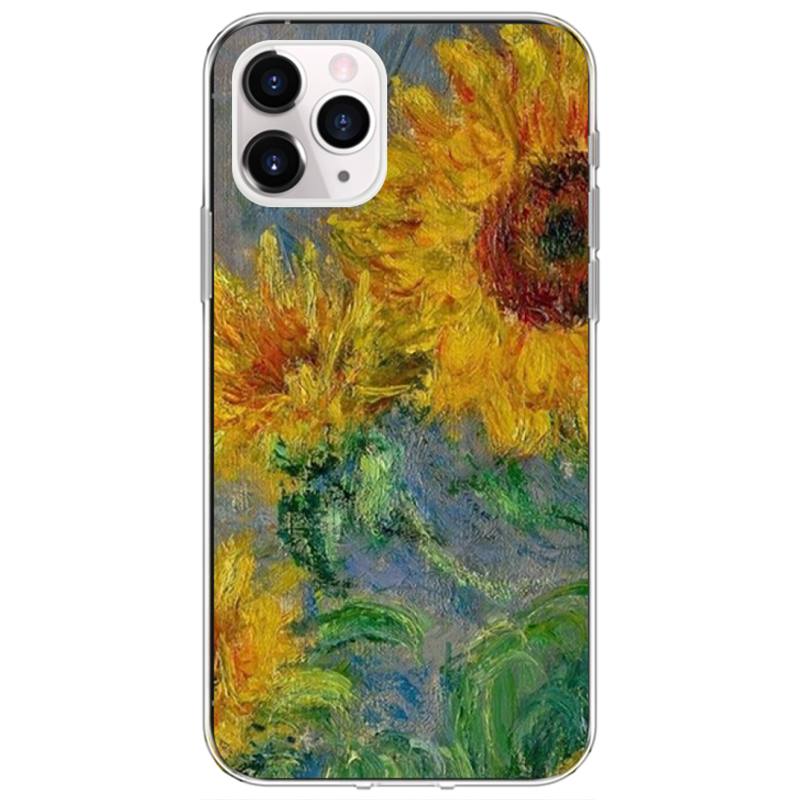 Van Gogh Oil Painting Monet Oil Painting Phone Case For iPhone 12 11Pro XS MAX XR 7 8 6 Plus 5 5S SE 12 Mini SE2