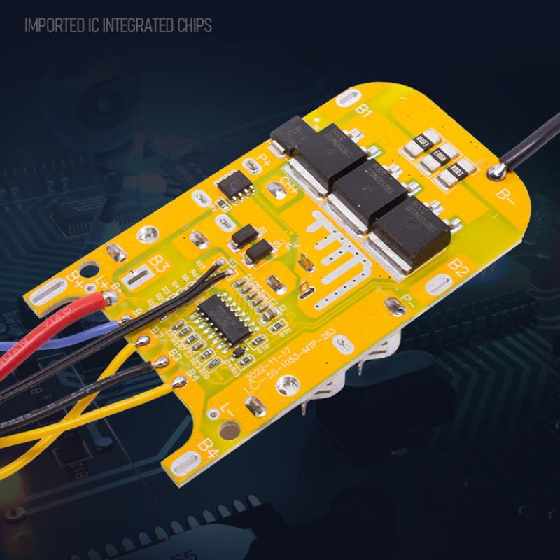 1Pcs Pcb 18650 Battery Charge Protection Board For  5S 21V 100A Lithium Battery Protection Board Power Tool Accessories