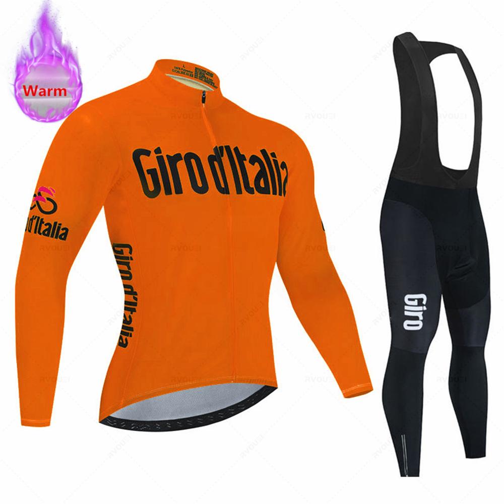 

Зимний Бициклета Джерси Набор Термофлис Велоспорт Одежда Дорожный велосипед Рубашка MTB Велосипед Униформа Ropa Ciclismo