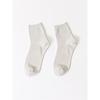 Daiso Womens Pastel Mid Calf Socks Grey