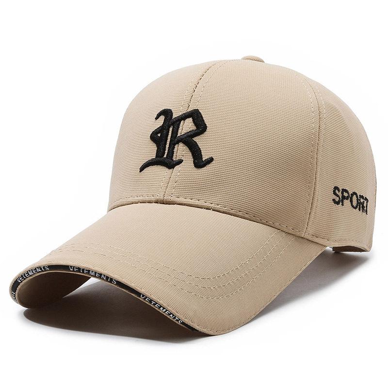 Hüte für Männer und Frauen, Sonnenschutz für Frühling und Herbst, Sonnenkappe, verlängerte Krempe, Baseballkappe, lässig vielseitig, kleine Kappe Tide