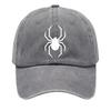 Embroidery Pattern Baseball Hat, Adjustable Back Buckle Retro Distressed Style Baseball Cap, Washed Cotton Fabric Outdoor Sunshade Hat