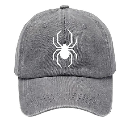 Embroidery Pattern Baseball Hat, Adjustable Back Buckle Retro Distressed Style Baseball Cap, Washed Cotton Fabric Outdoor Sunshade Hat