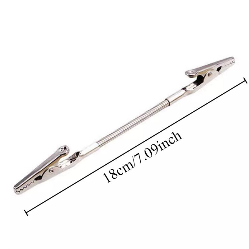 1/2/5pcs Mosquito Coil Holder Double Headed Metal Clip Mosquito Coil Clip Bendable Advertising Label Clip Aromatic Metal