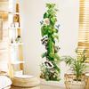 Vine Raccoon Bedroom Study Entrance Corridor Balcony Self Adhesive Stickers