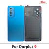 Glass Back Cover For Oneplus 9 9R 10 Pro Rear Panel  Replacement Rear Housing with Adhesive  With Camera Lens