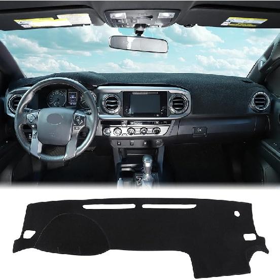 Aunginsy Car Front Windshield Sunshade Compatible with Toyota Tacoma 2006-2025 Automotive Windshield Sunshades Foldable Reflective Sun Visor for UV чёрный