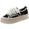 Mesh Women's Skirt Summer Thin Breathable Campus Student Platform Biscuit Shoes Casual Board Shoes