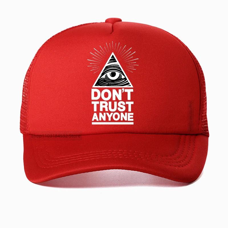 Eye of God Hats Vintage Egypt Pyramid AllSeeing Eye Illuminati Hat Punk Egyptian Triangle Adjustable Baseball Cap
