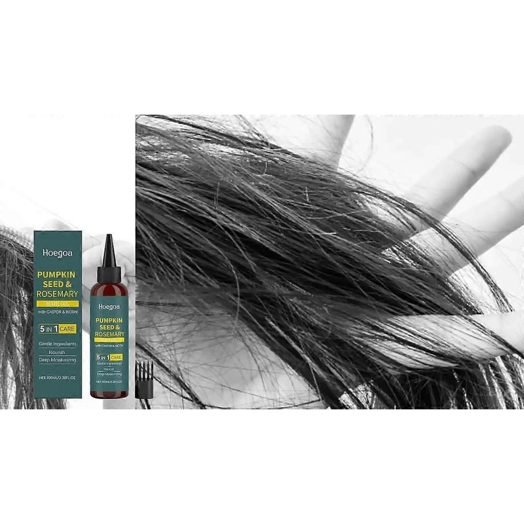 Rosemary Hair Care Essential Oil Gently Nourishes and Softens Hair Scalp Massage