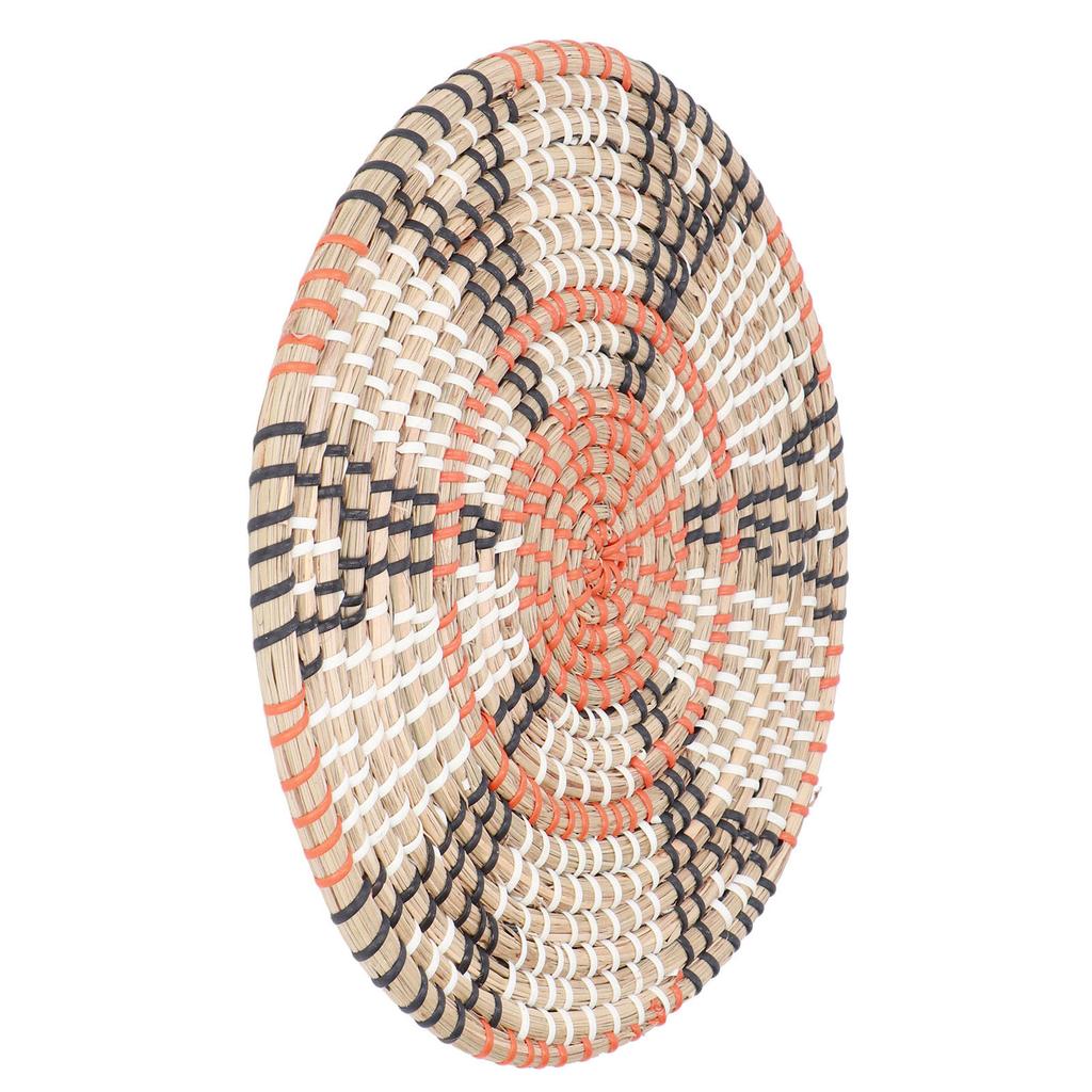 Isolieruntersetzer Nordische Strohgeflecht-Platzsets Hitzebeständige Untersetzer Homestay Wanddekorationen