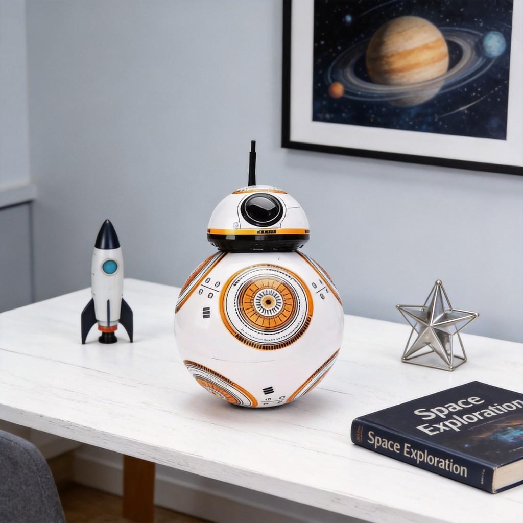 Star Wars Bb8 Roterende Patruljerobot Med Fjernbetjening Til Børn Og Samlere