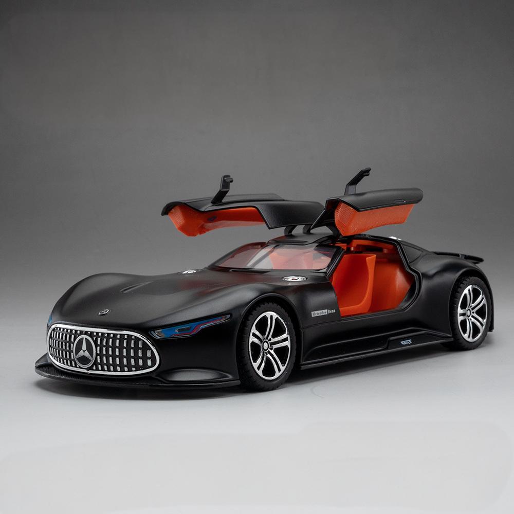 1:24 Benz AMG Vision GT Supercar Alloy Diecast Model Car Home Trendy Toy Decorations Ornaments Holiday Gifts With Boyfriend Kids