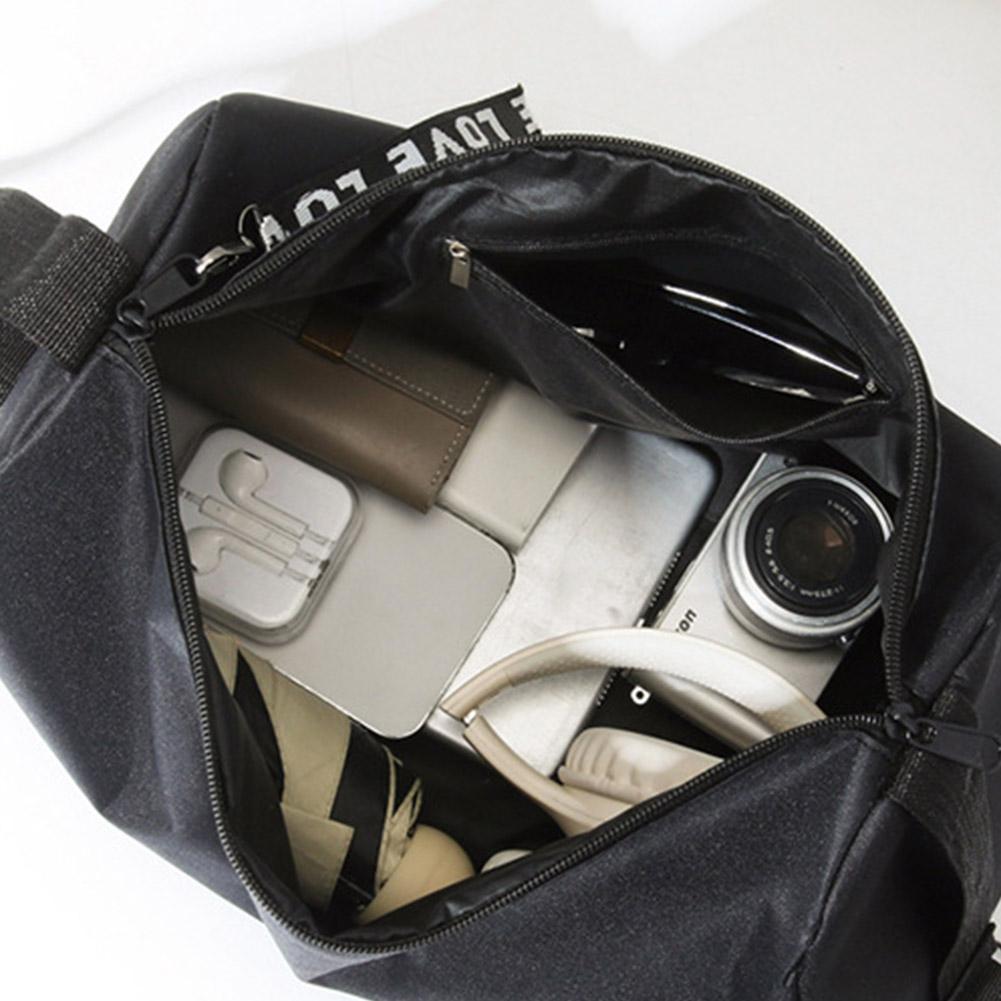 Portable Outdoor Fitness Gym Bags Multifunction Fitness Travel Handbag Nylon Adjustable Strap For Weekend Training