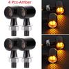 Motorcycle Turn Signals 12V 8mm LED Mini Turn Signal Light Indicators For Honda For Yamaha For Kawasaki Cafe Racer Flasher Lamp