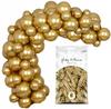 Glossy Gold Balloons, 12Cm 50Pcs