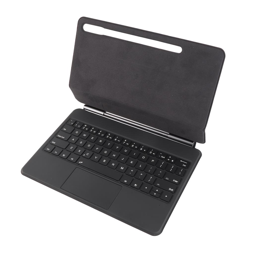 Etui na klawiaturę do tabletu PU Skóra Lekkie Bezprzewodowe Etui na klawiaturę z kolorowym podświetleniem dla S7+ S