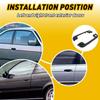 2x Front Door Handle Trim Cover w/ Sealing for BMW E36 E34 E32 Z3 323i Exterior