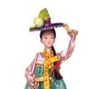 Hanbok Doll Mini Portable Korean Geisha Doll Traditional Handicraft for Birthday Presents Store Tabletop Household Bookshelf