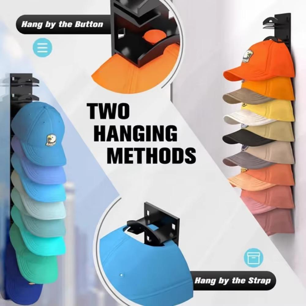 Hat Storage Rack Portable Headgear Organizer Racks Home Entrance Deposit Shelf Living Room Multilayer Wall Mount Hats Shelves