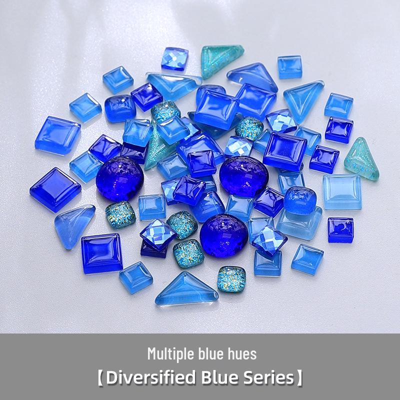 Cuentas de Cristal de Colores para Manualidades de Mosaico