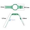 Custodia+Cinturino per Samsung Galaxy Watch 6 4 40mm 44mm Cinturino in Silicone Trasparente Braccialetto Sportivo Galaxy Watch 4 Classic 46 Accessori