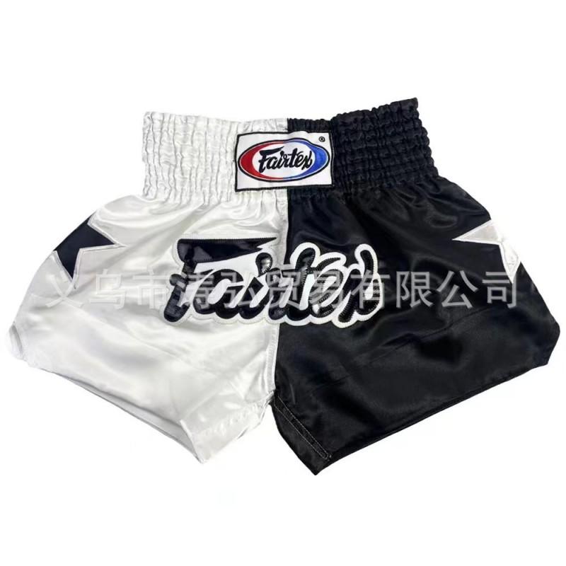 MMA Boxing Training Shorts UFC Muay Thai Fight Pants Gym Running Cycling Combat Sports