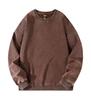 Trendy Retro Washed Distressed Drop Shoulder Hoodie Jacket